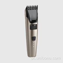 Máquina de corte de cabelo de barbeiro sem fio recarregável